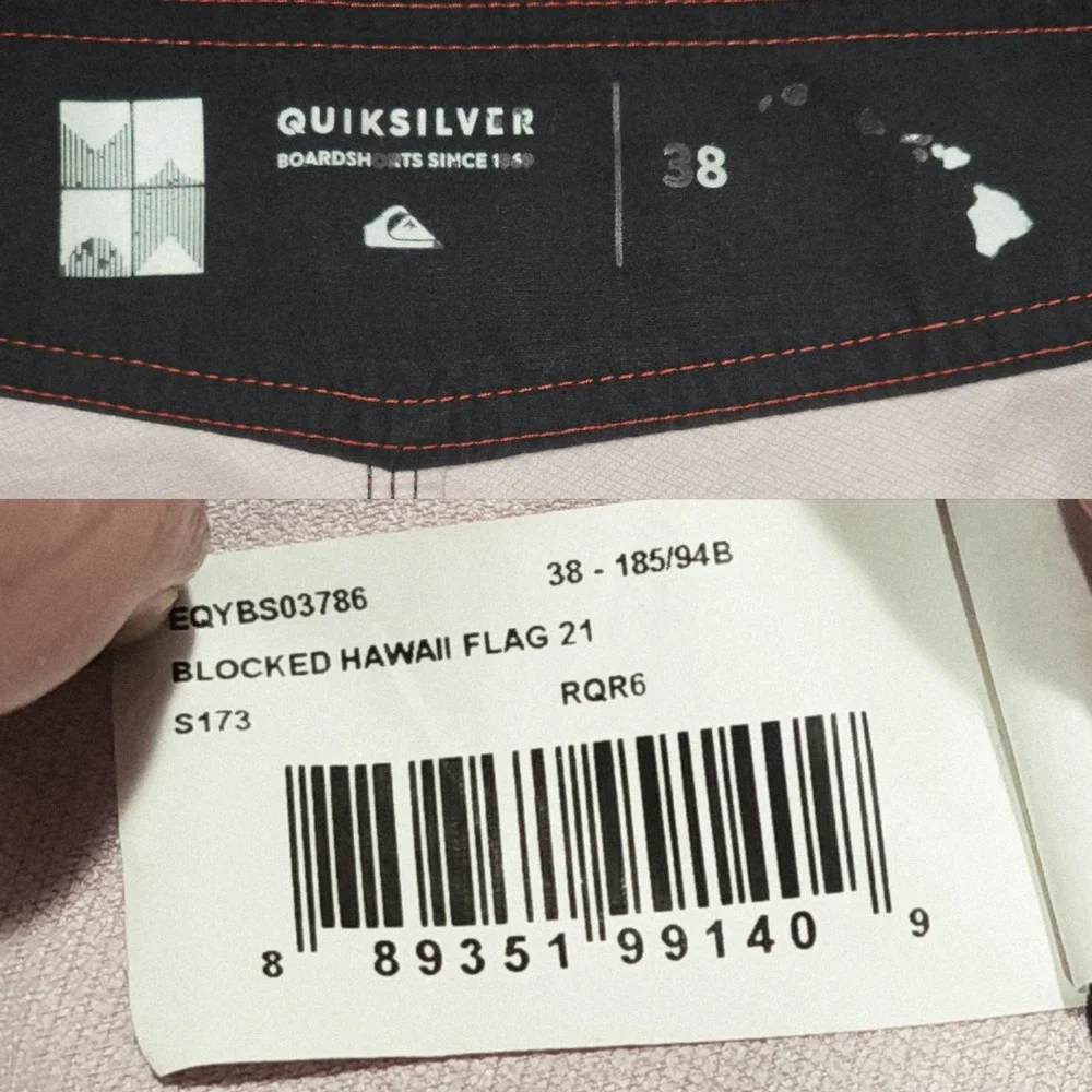 Quiksilver Boardshorts 38 x10 Men 21